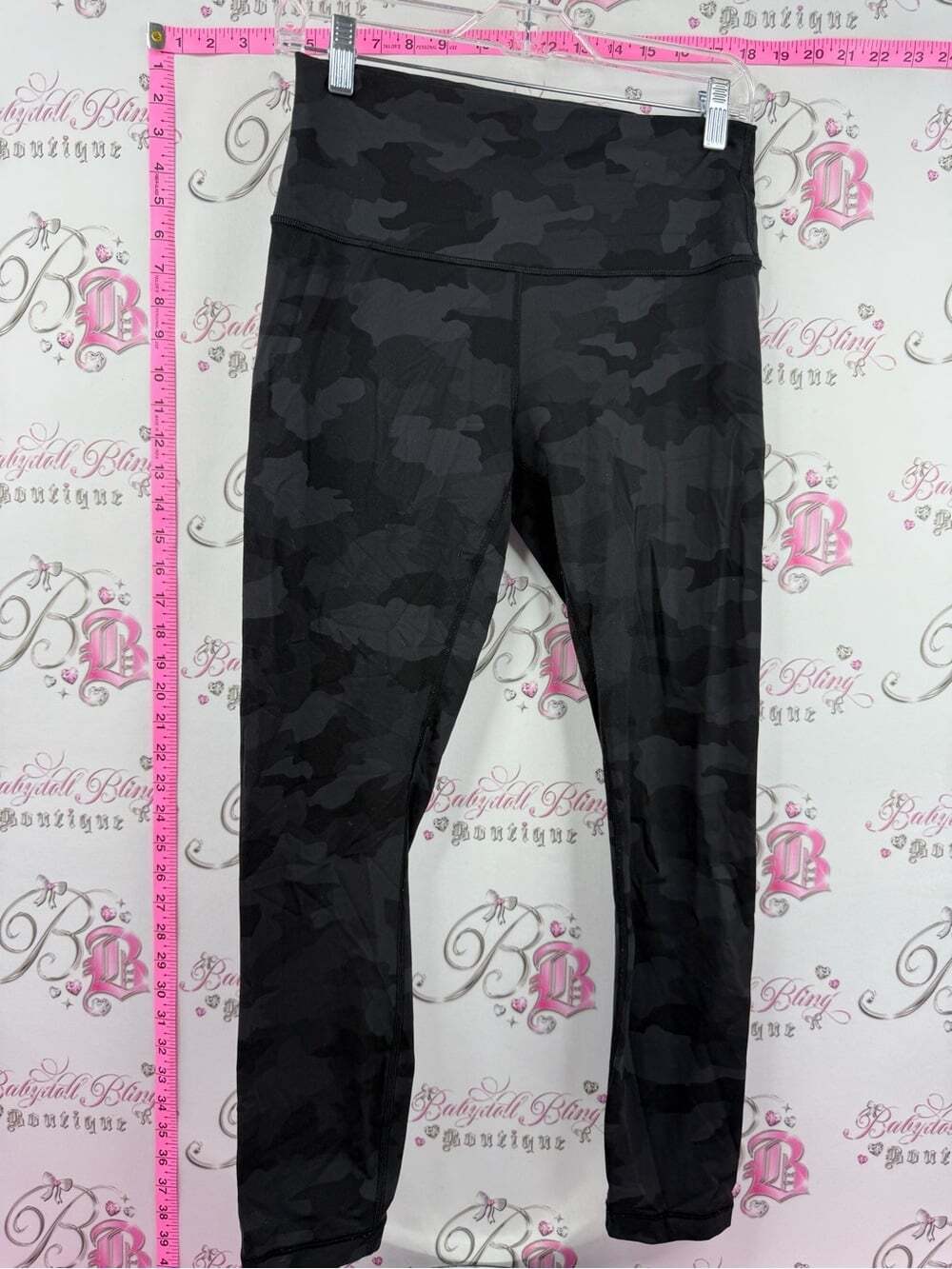lululemon athletica camo leggings Black Camo High-Rise Leggings